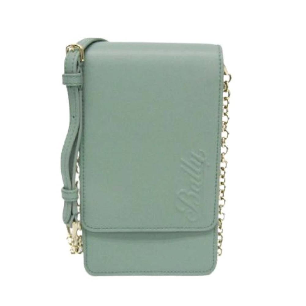 Bally Pre-owned Pre-owned Lhoren.o Pouch Skuldertaske - Vintage - Dame - Grøn - ONE SIZE - Uld