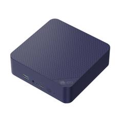 Mini PC Beelink EQ13 Mini Pc 16GB DDR4 500GB SSD 12th Generation Processor N200 4 Cores and 4 Threads Up to Power HDMI 2 Outputs Gigabit Ethernet Fi grå färg