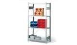 Serie7800 Reol, T-profil-chassis - H 250 x D 40 x B 100 cm.