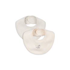 Fanga Fontana Fio 2-pack Randiga Haklappar Blue Mix  Blue Mix One Size  Blå  One Size  man
