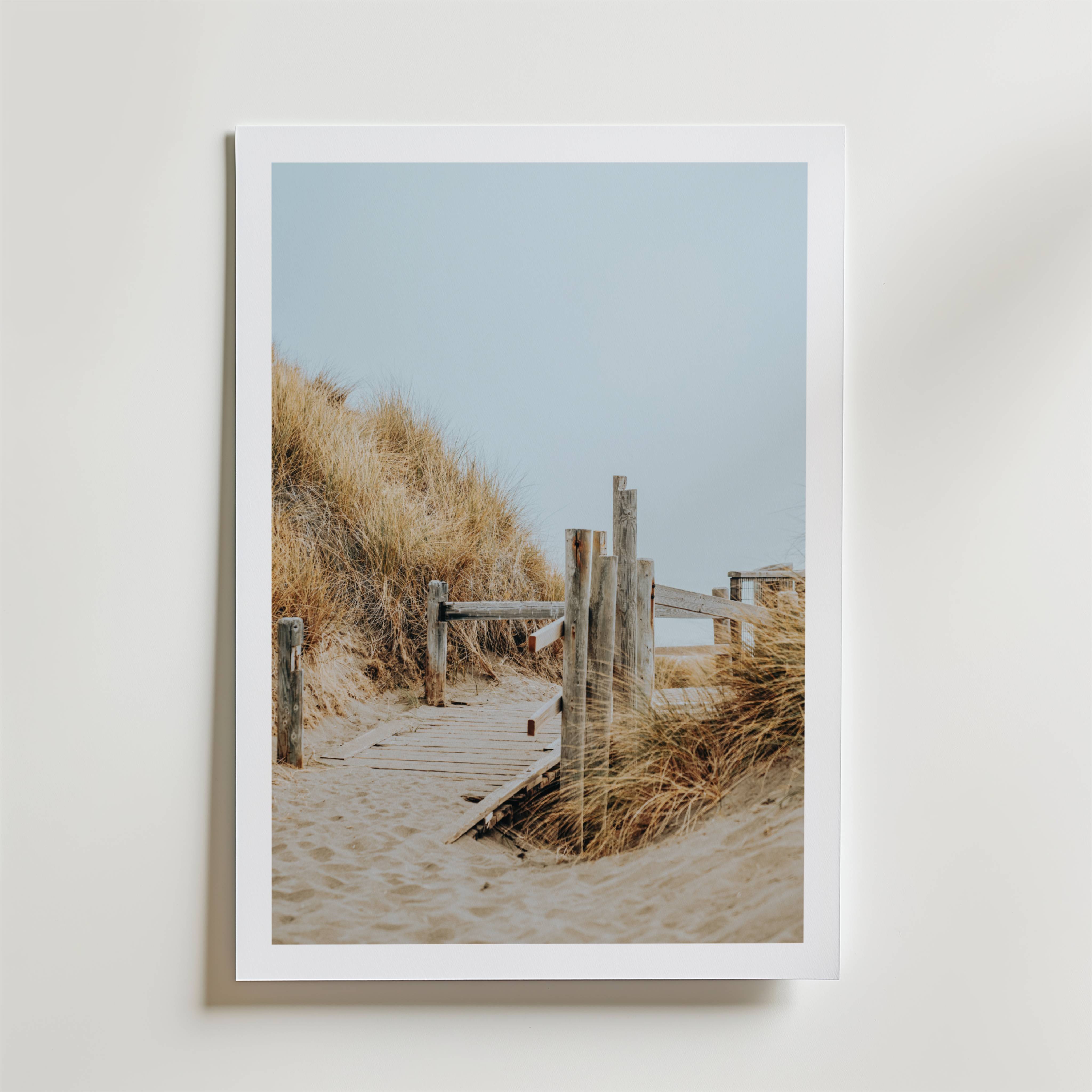 Sandy Path Poster - Fine Art Poster 40x50 cm