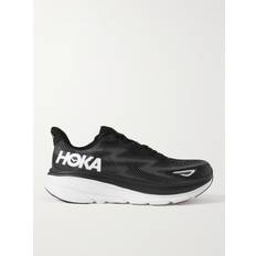 Hoka - Clifton 9 Rubber-Trimmed Mesh Running Sneakers - Men - Black - US 8