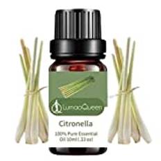 Aromaterapi eteriska oljor - 100% ren organisk eterisk olja,Bergamott Sandelträ Citrongräs Pepparmint eterisk olja för diffusorer, aromaterapi, sömn, meditation, ljus och massage Baok