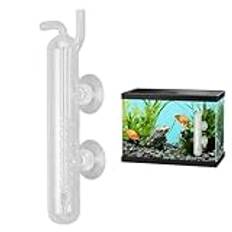 Vesone CO2 Bubble Counter, Koldioxid Bubble Counter | CO2 Bubble Counter Meter | Högtransparent kristallglas fisk CO2 extern mätare för vattentank fisktank