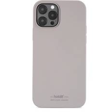 Holdit iPhone 12 Pro Max Soft Touch Silikone Mobil Cover - Taupe