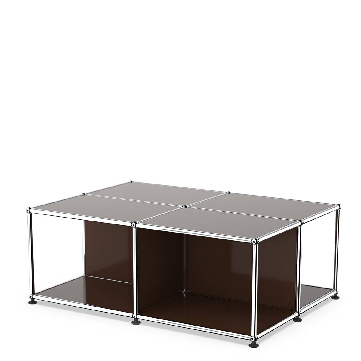 USM Haller Coffee Table - 103x73cm - USM brown