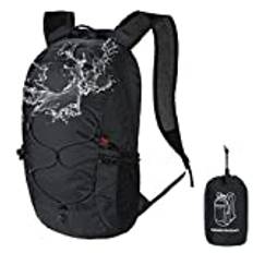 Hiking Backpack, Foldable Nylon Albus Backpack, Ultra Lightweight Packable Rucksack Waterproof Backpack Comfortable for Camping Cycling Travelling Climbing Mountaineer