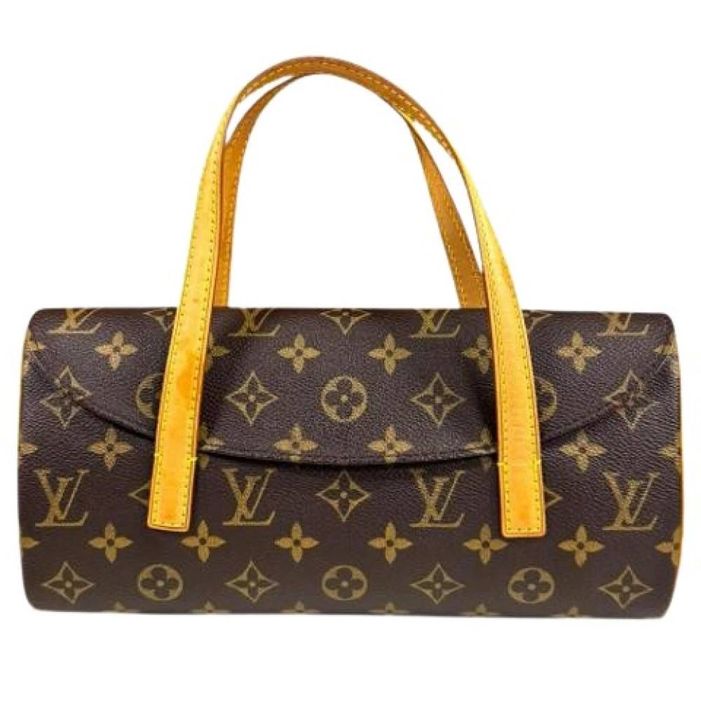 Louis Vuitton Vintage Pre-owned Monogram Canvas Håndtaske - Vintage - Dame - Brun - ONE SIZE -