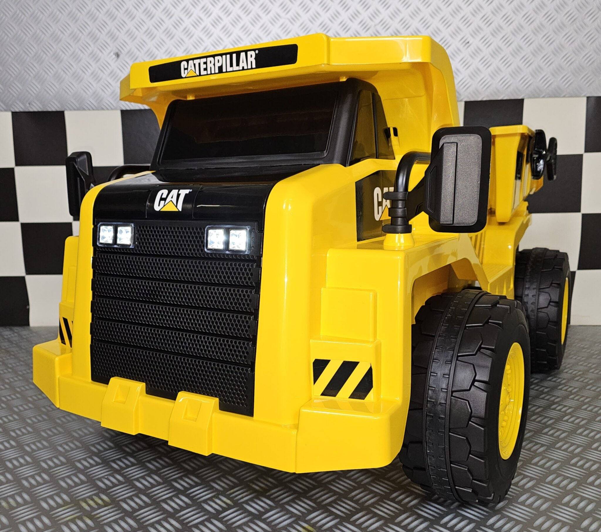 Caterpillar dumper 12V børnetraktor – 1 person