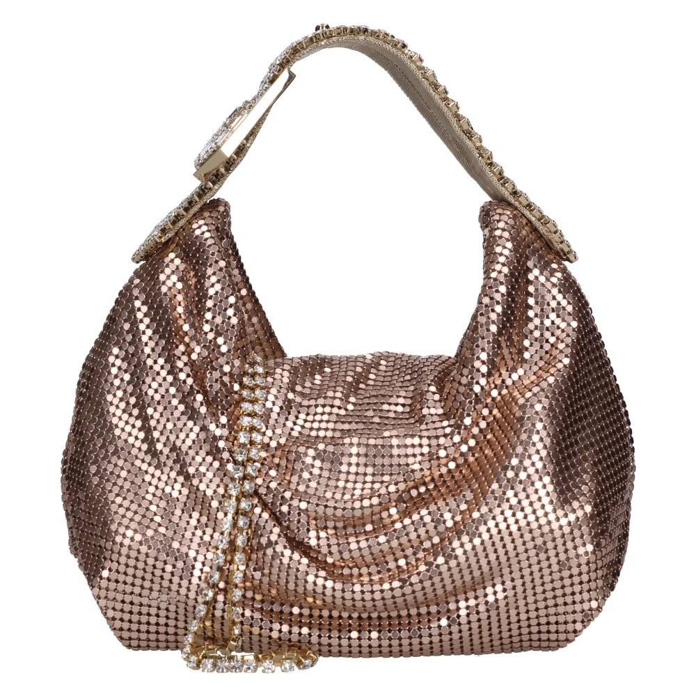 GEDEBE Mini Bag Jillin Metal Mesh - Tasker - Dame - Brun - ONE SIZE - Uld