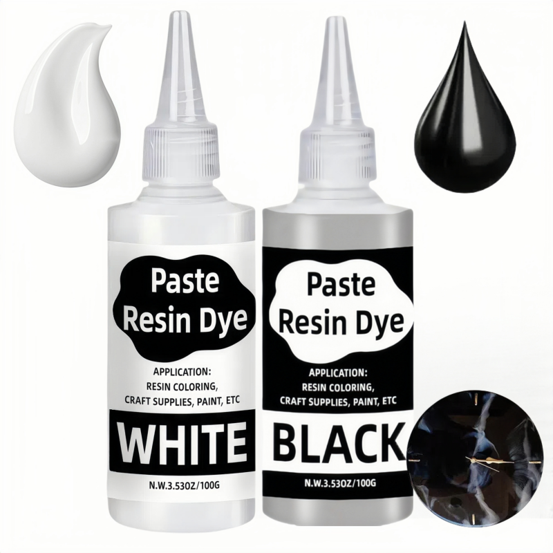 Pigment Paste for Epoxy Resin  Concentrated & Easy to Mix  Colors Opaque Liquid Epoxica Dye Set for Resin Art River Table