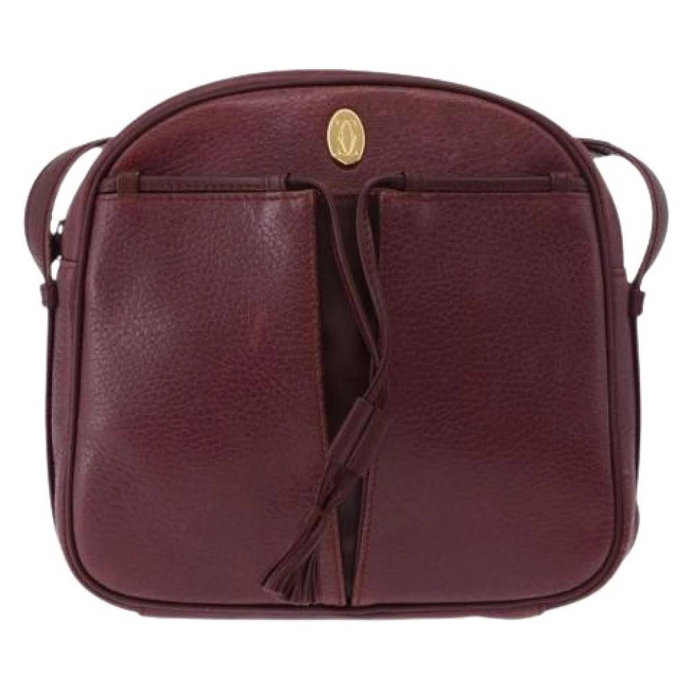 Cartier Vintage - Pre-owned Tasseled Must de crossbody bag Vintage - Dam - ONE Size - Läder