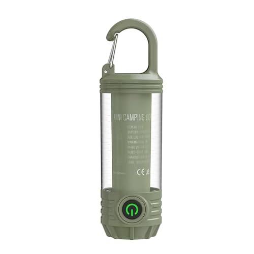 Shengxi LED-campinglampa, bärbar campinglampa för utomhus, superljusstark, batteridriven, campingljus, USB-laddas, 300 lumen, för camping, vandring, strömavbrott, nödsituationer
