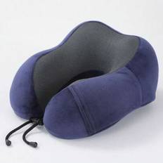 1pc Travel Pillow, Particle Hooded U-Shaped Pillow, Multifunctional Neck Pillow, Airplane Nap Hooded Neck Pillow Travel Essentials Travel Accessories - Multicolor - Multi-size