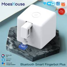 Tuya Finger Robot Switch Smart Home Bluetooth Mekaniska Armar Bot Knapptryckare Smart Life App Röststyrning Alexa Google