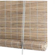 Bambusgardin – Grå – bejdset - 98% Soldæmpning - varenr 81535-PGR - 130 x 230 cm