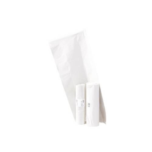 Plastsäck LD 60L 45my vit 25/rl