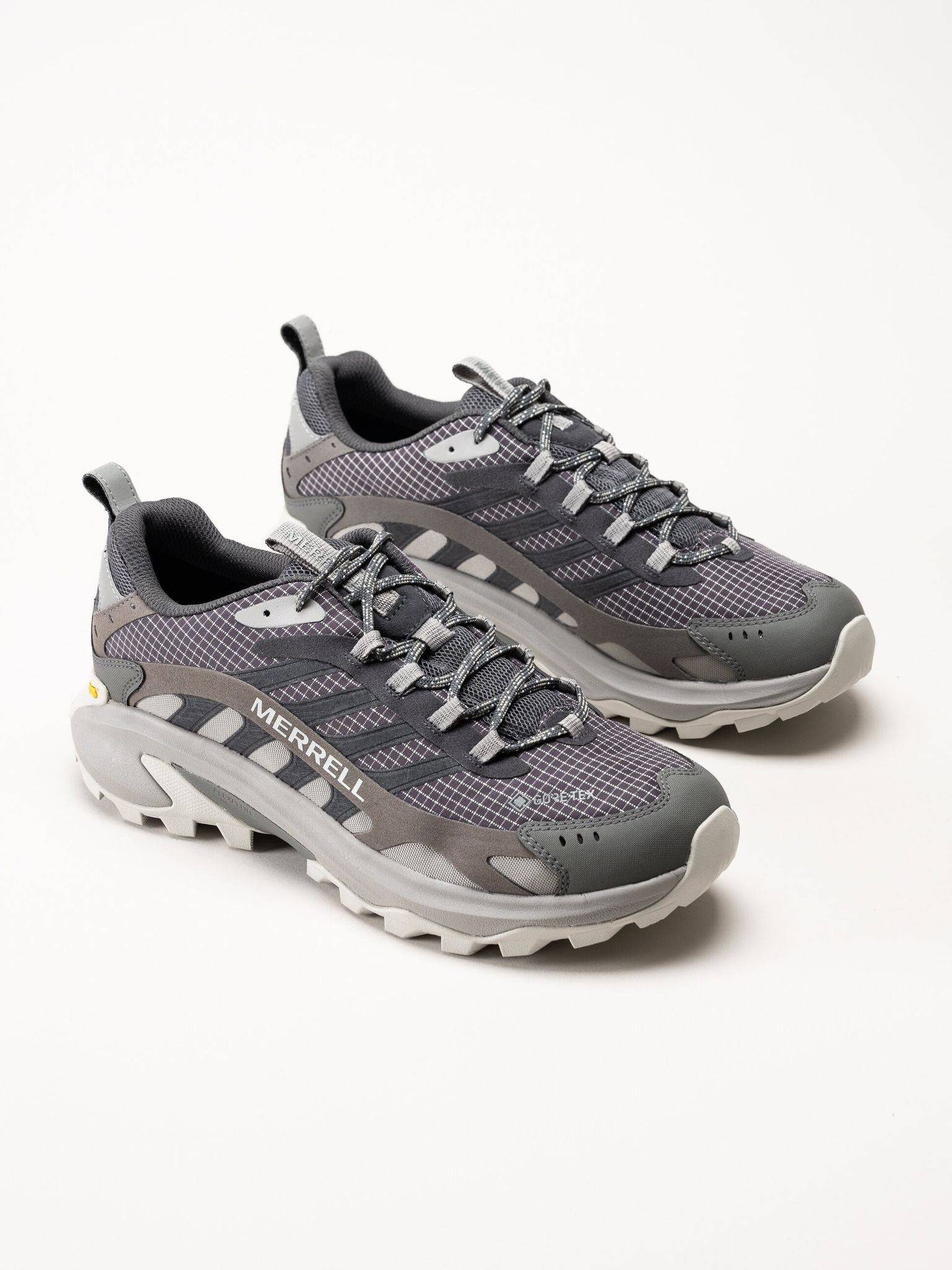 Merrell - Moab Speed 2 GTX - Grå hikingskor med GoreTex storlek 44 - Grå/Silver (44)