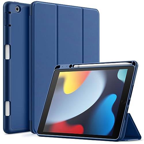 JETech Skyddsfodral för iPad 9:e/8:e/7:e Gen. 10,2", Marin