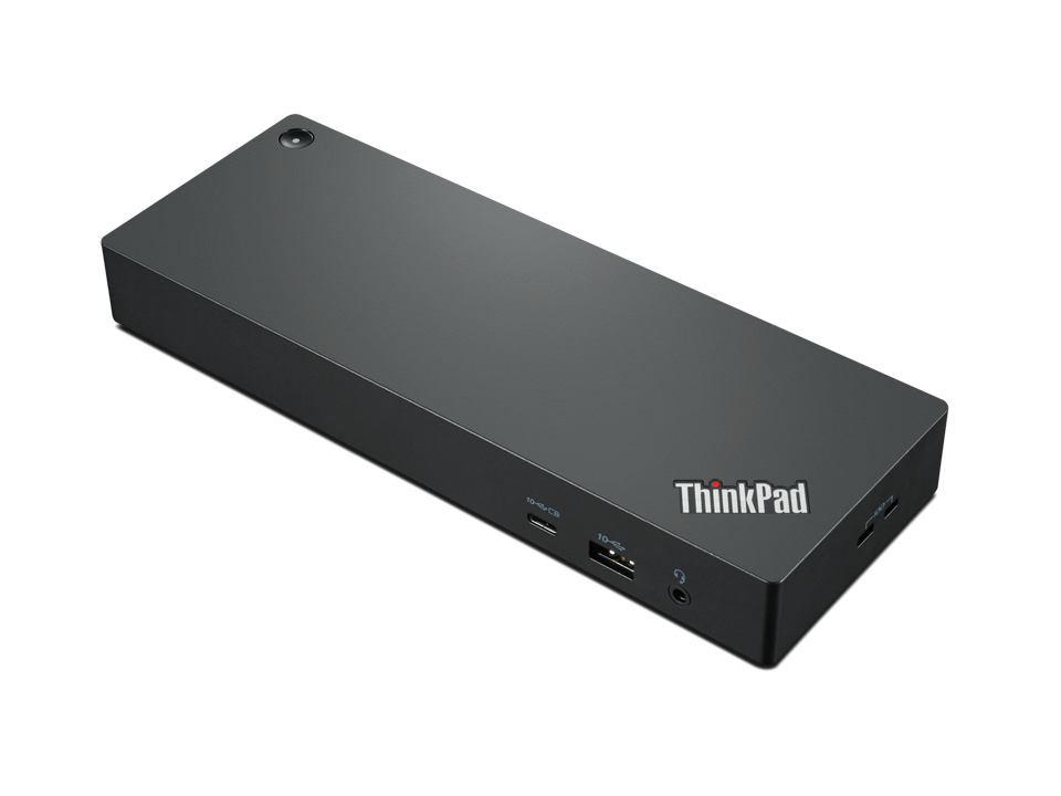 Lenovo Universal Thunderbolt 4 Dock (Max skærme: 4/Max opløsning: 8K/60Hz/Understøtter: 4x4K/60Hz eller 1x8K/1xEthernet LAN (RJ-45)/WiFi/2xDP 1.4/