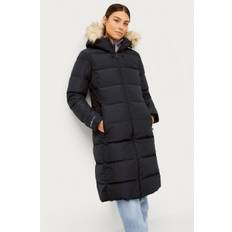 Áhkká - Dunkappa Down Coat Midi W - Svart
