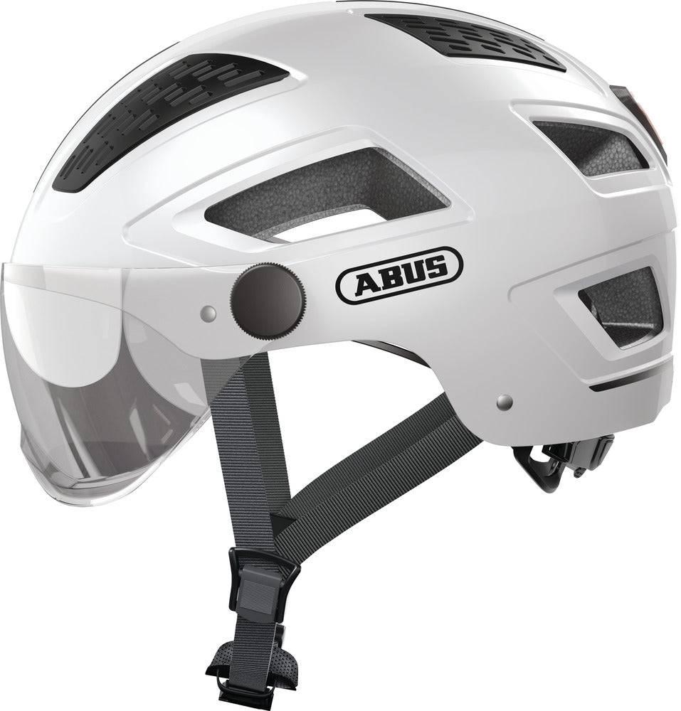 Abus Cykelhjelm Hyban 2.0 Ace - Polar White