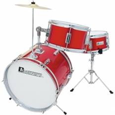 Dimavery JDS-203 Kids Drum Set, red TILBUD NU trommesæt tromme børn rød sæt