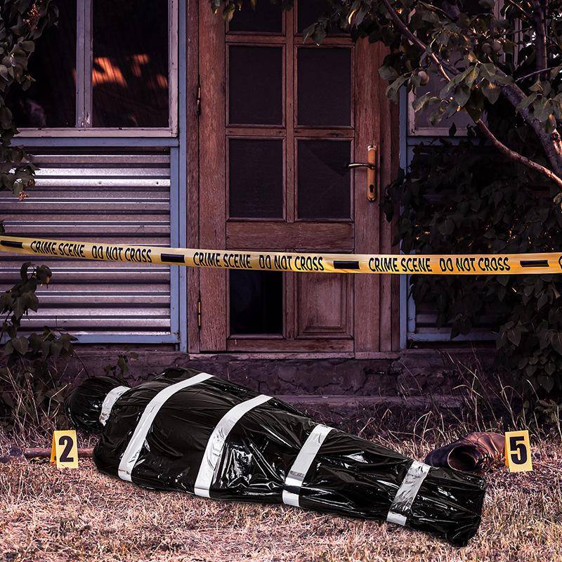 Halloween Uppblåsbar Docka Lik Rekvisita för Spökhus eller Escape Room Dekor