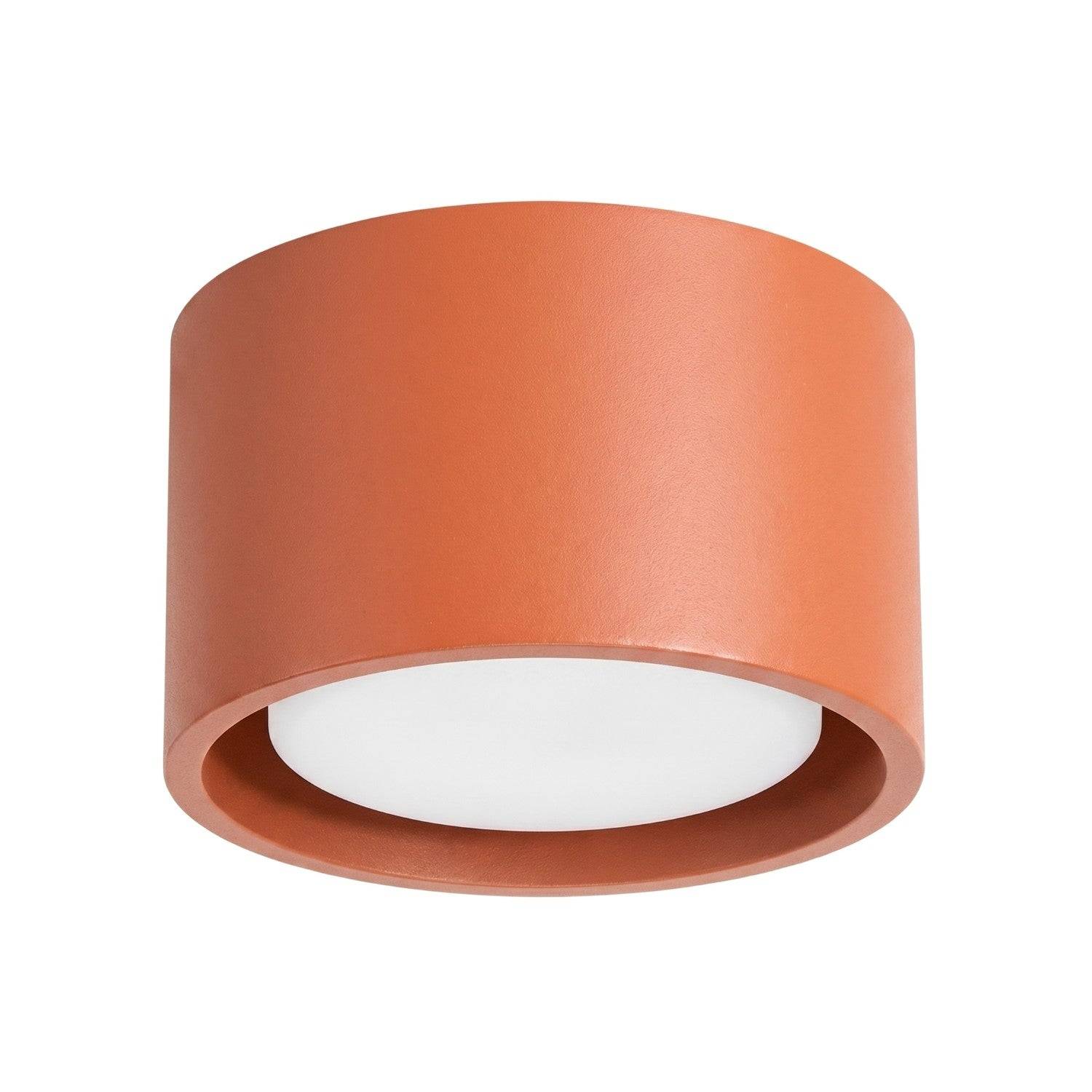 Loftlampe MODO 1 rød okker Gx53