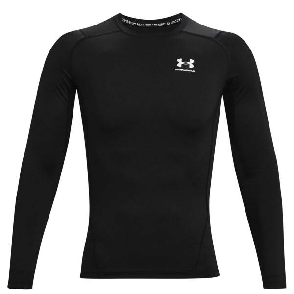 Under Armour HeatGear LS Compression Shirt - Black - 3XL