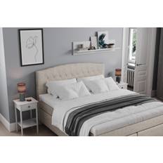 Drömvik Belda Sängpaket 180x200 Fast/Medium - Beige Kontinentalsäng