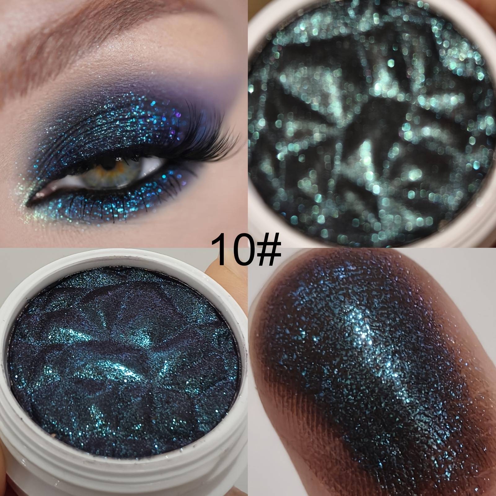 Eyeshadow -color Eyeshadow Potato Texture Sequins Glitter Monochrome Long-lasting Eye Makeup