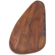 Stuff Tray Triangle 42x26 cm Dark Brown - NO_SIZE Skärbrädor Från Magasin - 0008 (NO_SIZE)