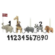 Kids by Friis Kids by Friis - Håndlavet fødselsdagstog safari
