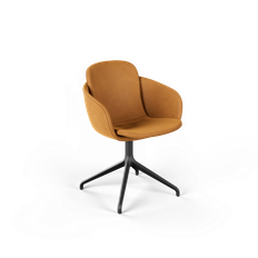 Chair no. One S2 Black Swivel