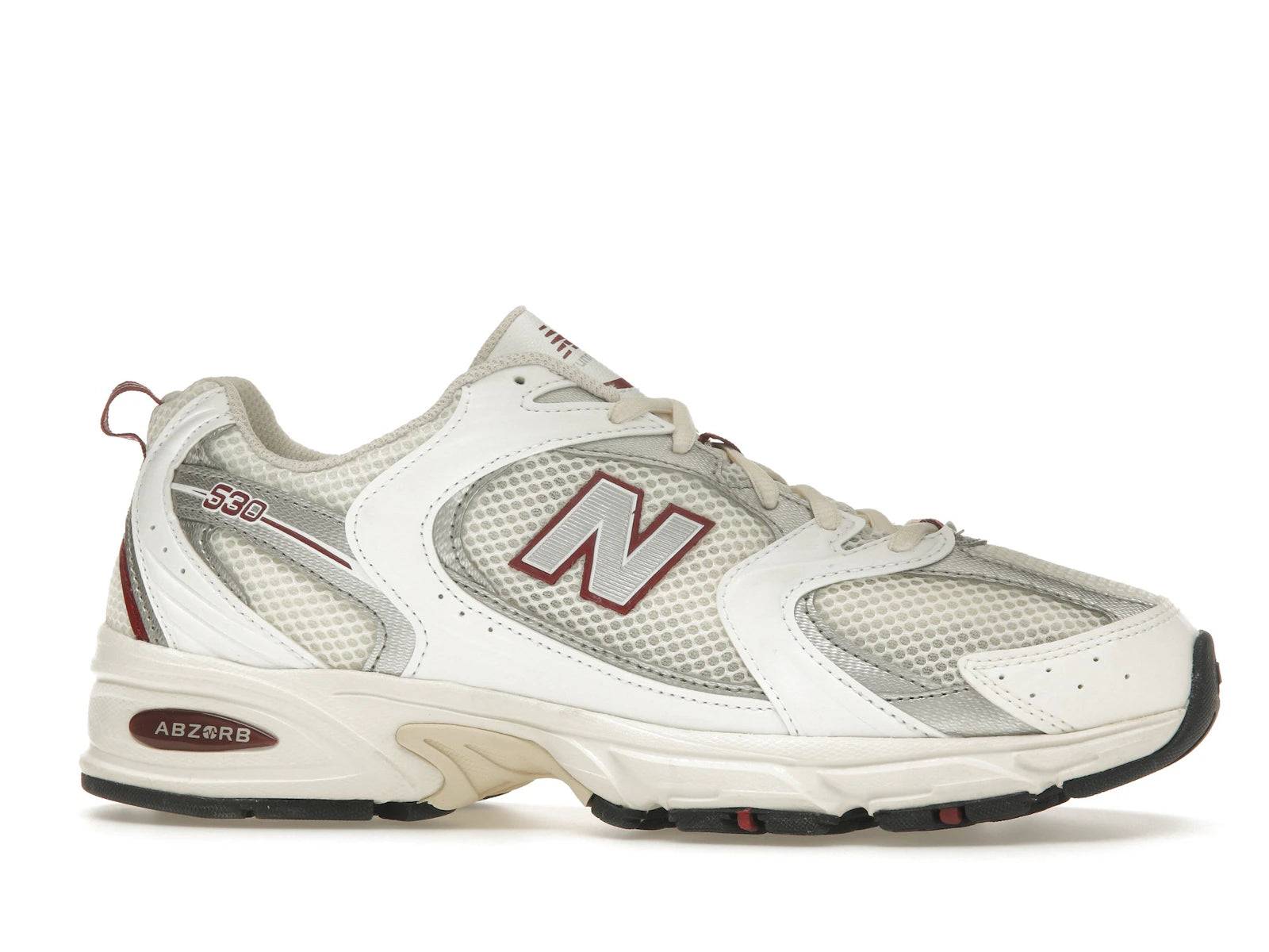 New Balance 530 Sea Salt Mercury Red - 47.5 / Standard
