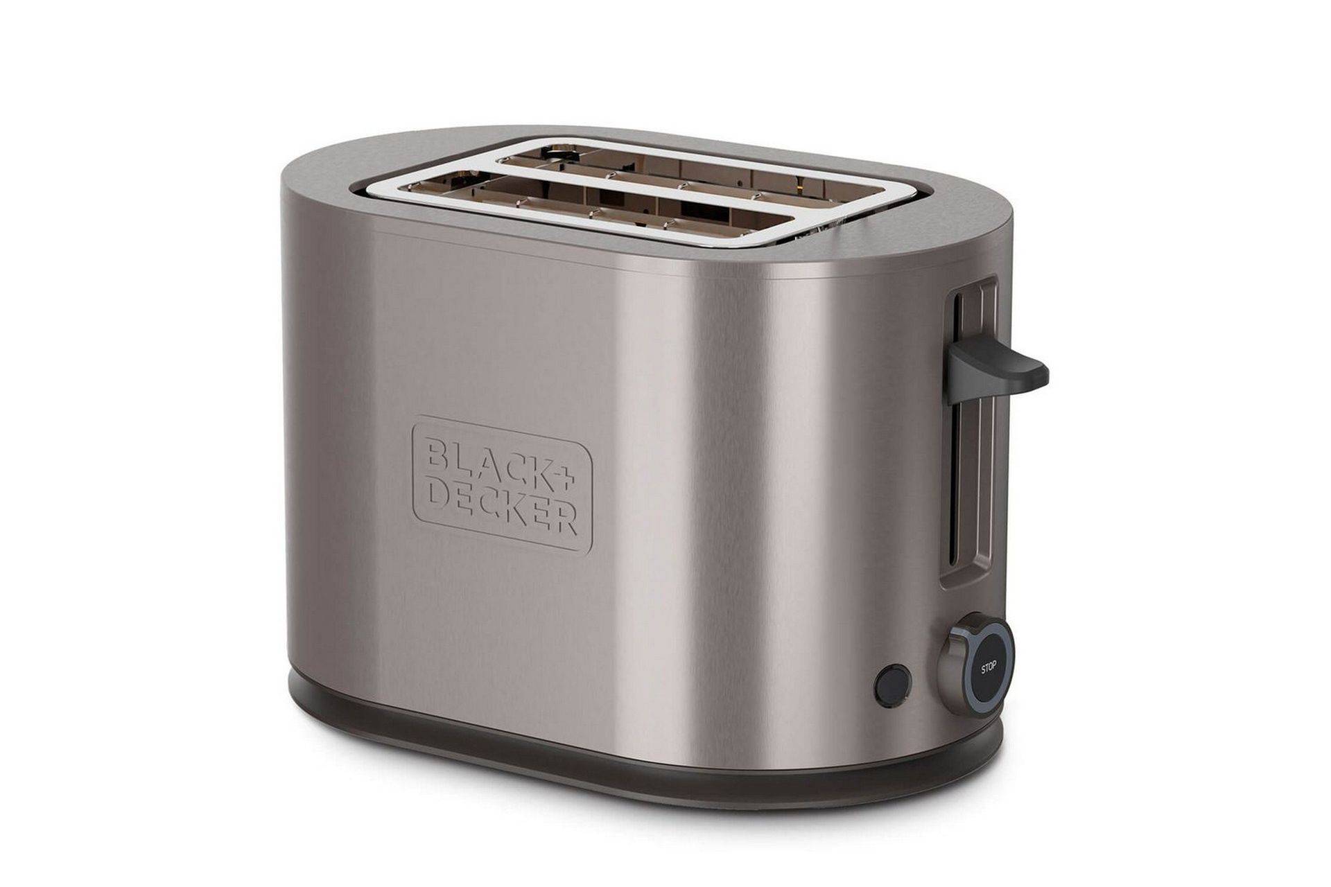 Black+Decker Brödrost Black+Decker 2 Fack Rostfritt 900W Stål - Brödrost