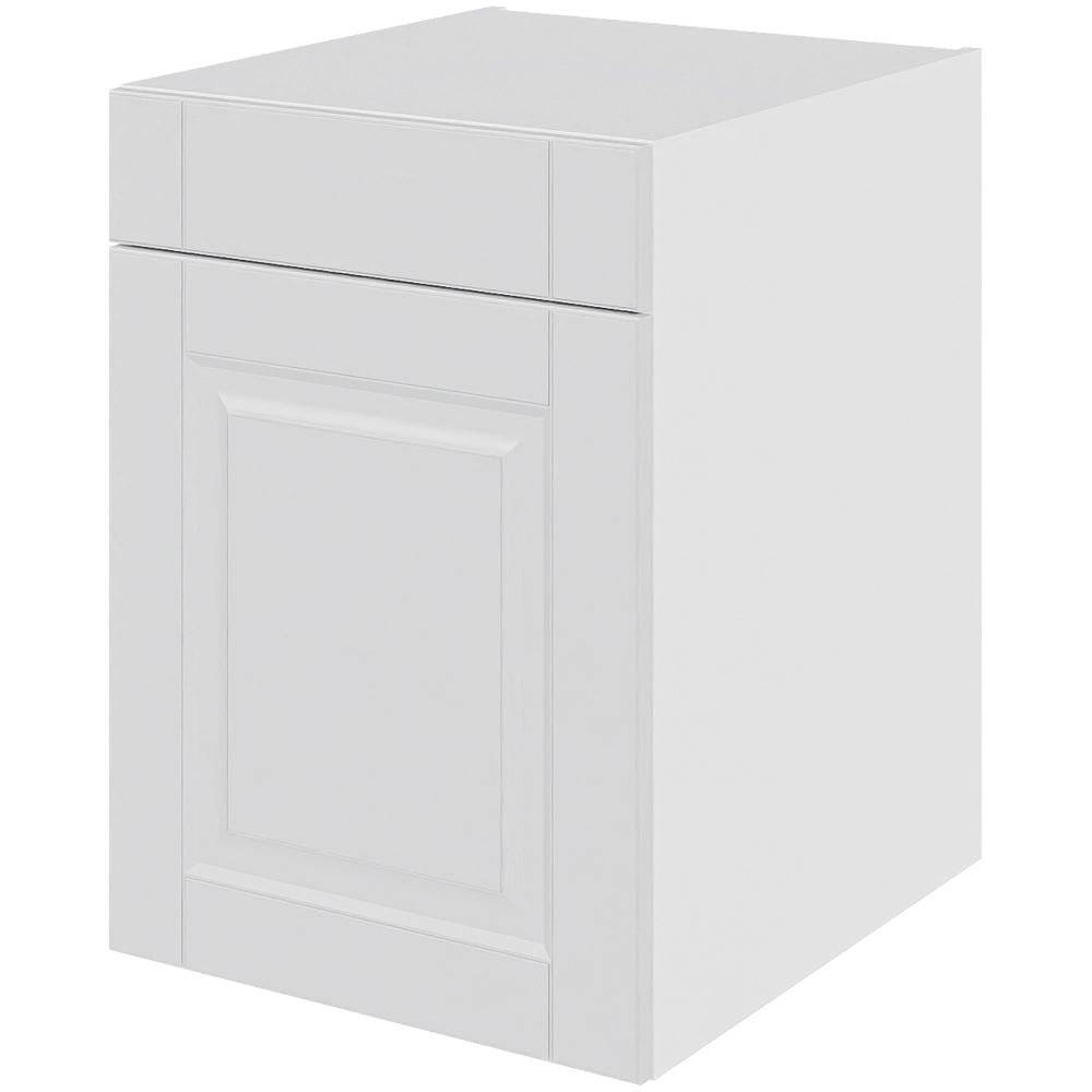 Multi-Living Køkken grydeskab i Romantik underskab H: 70,4 cm D: 60,0 cm - 2 udtræksriste 1 låge og 1 skuffe med deludtræk/softluk - Bredde: 50 cm.