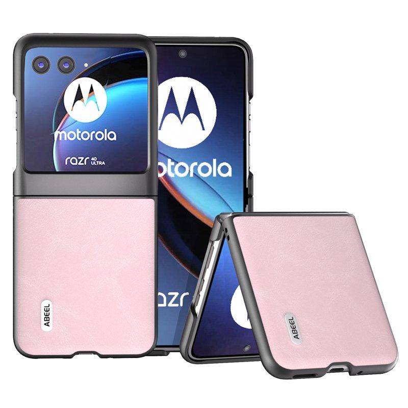 ABEEL Bump Proof Fodral Motorola Razr 40 Ultra 5G Rosa
