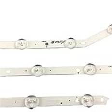 VBPBHFFNMW 127 cm LED BACKLIGHT STRIP 12 / 13EDS 40-tums TV UN40H5003 D3Ge-400SMA-R1 D3Ge-400SMA-R2 2013SVS40 LM41-00001V 00001W Passar till Samsung TV-ljuslist