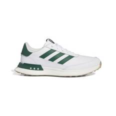 adidas S2G Spikeless Leather Golf Shoes 2024 IF0299 Cloud White/Green/Gum