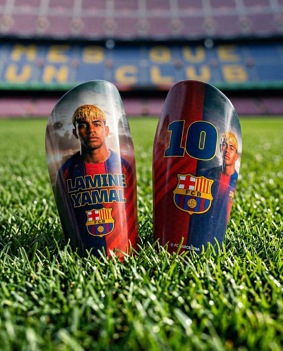 FC Barcelona Yamal Benskinner Til Børn 8-10 År
