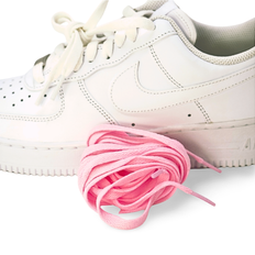 Pink flade snørebånd - 180cm