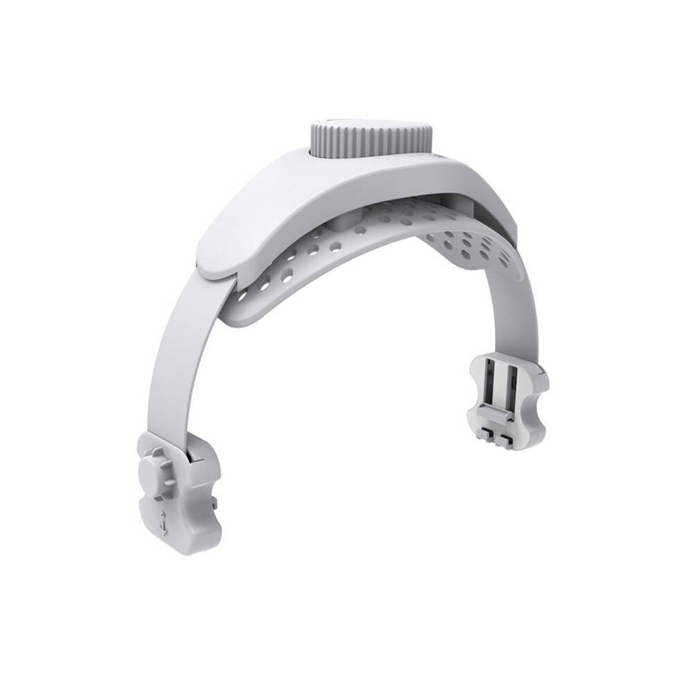 For Meta Quest 3/2/Pro/Pico4 VR Headset Silicone Comfort Strap with Adjustable VR Decompression Straps - White