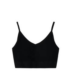 LMTD Nlfkailey Rib Bralette Noos |Svart |158-164