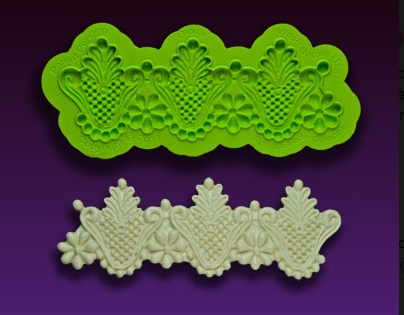 "Gloria" Lace, Silikone Form - Marvelous Molds