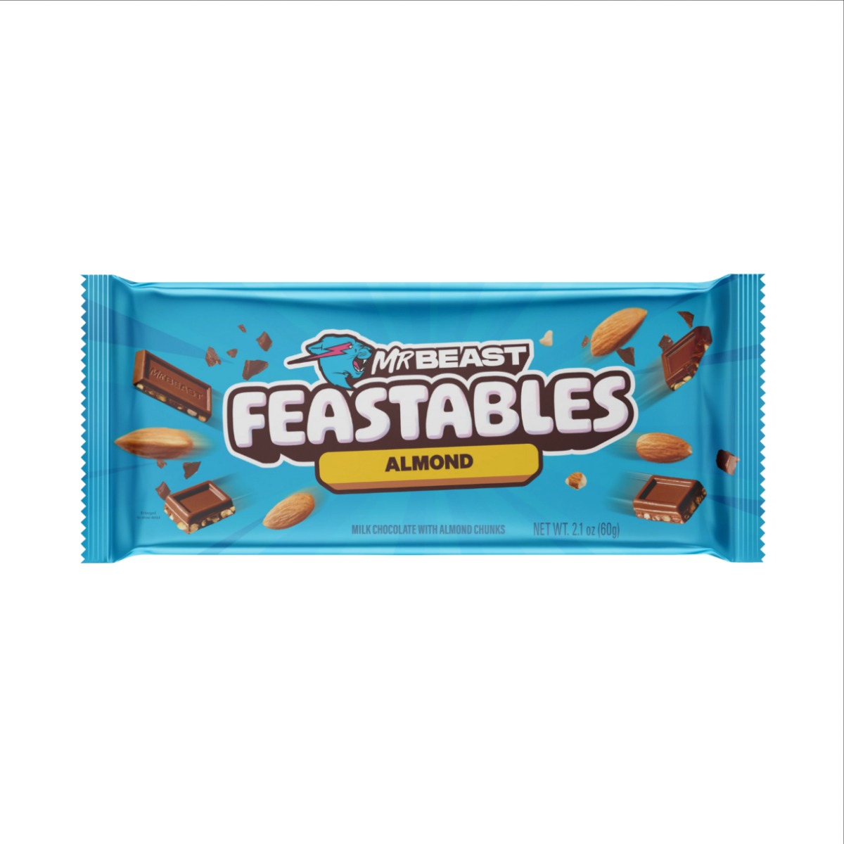 Mr Beast Feastables - Almond Chocolate