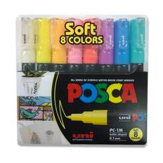 Posca Soft sæt 8 stk PC-1M