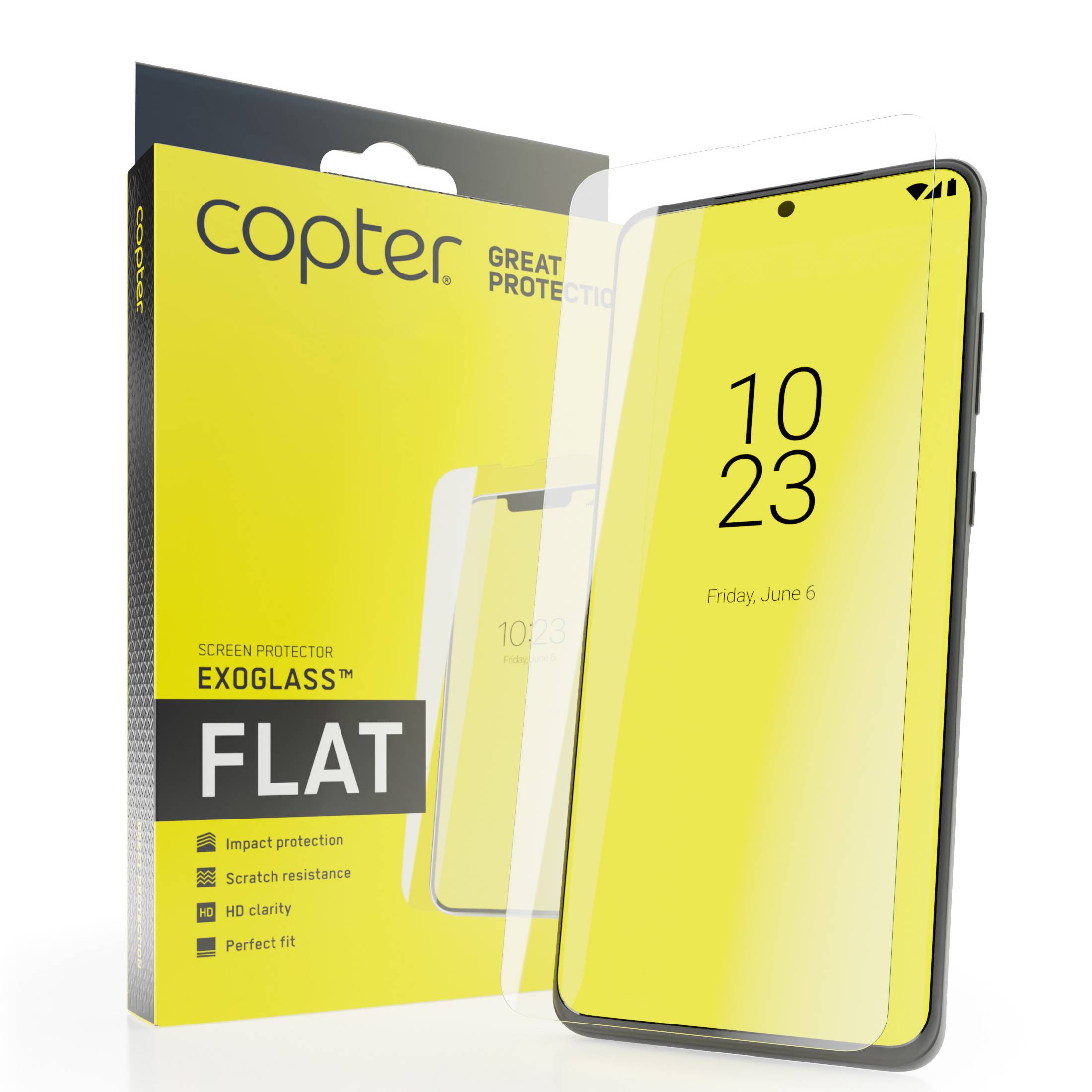 Copter Exoglass Härdat Glas Skärmskydd Fairphone 5