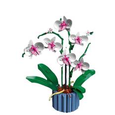 Kompatibel med LEGO 10280 Byggstenar - Blomsterbuket, Blomster, Roser, Puslespil, Legetøj, Valentinsdagsgave, Saml